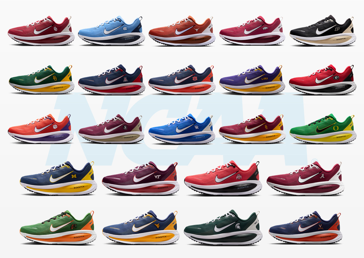 Nike Reveals Vomero 18 NCAA 2026 Collection