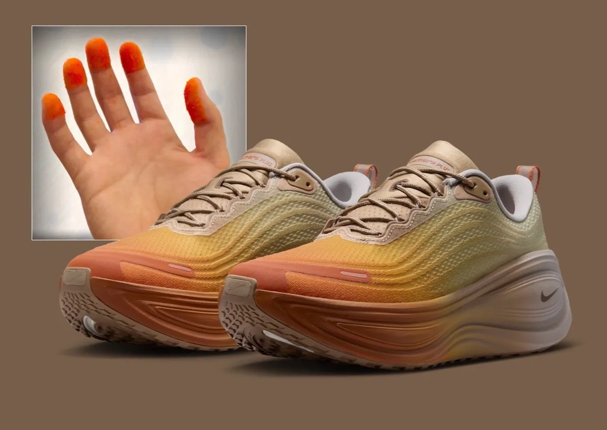 Nike Vomero Plus “Cheat Day” Inspired By Cheeto Fingers