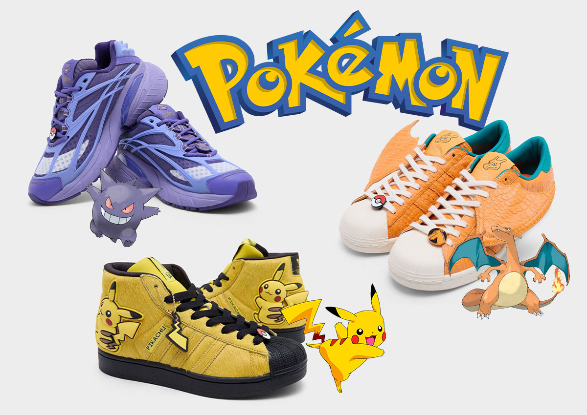 Charizard, Pikachu and Gengar Lead the Pokémon x adidas Fall 2026 Collection