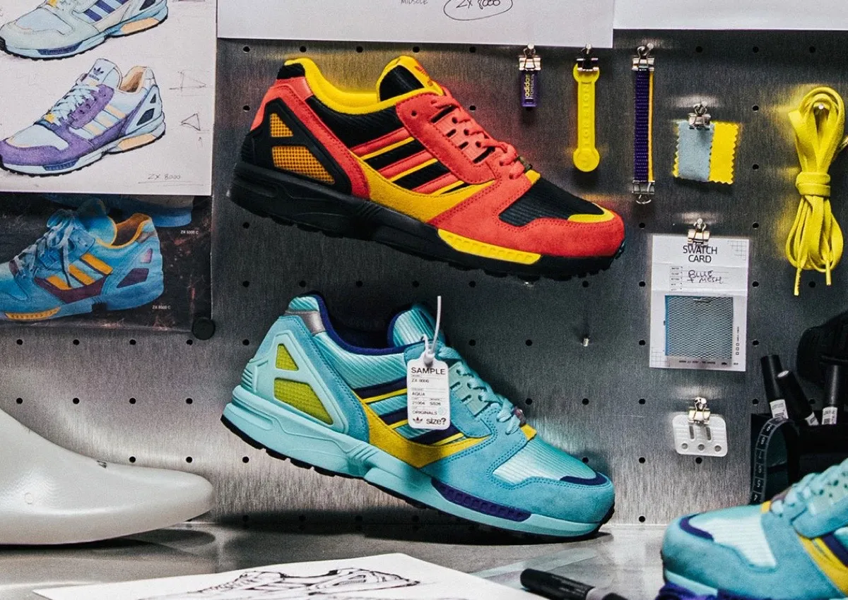Size? Revives Two adidas ZX 8000 Prototypes From The Archive
