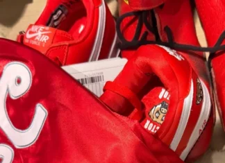 Steven Victor Teases Red Victor Victor x Nike Air Force 1 ’01