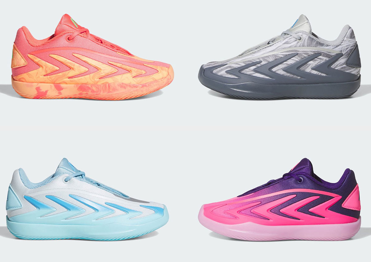 adidas Anthony Edwards 3 Official Images Reveal Four Colorways