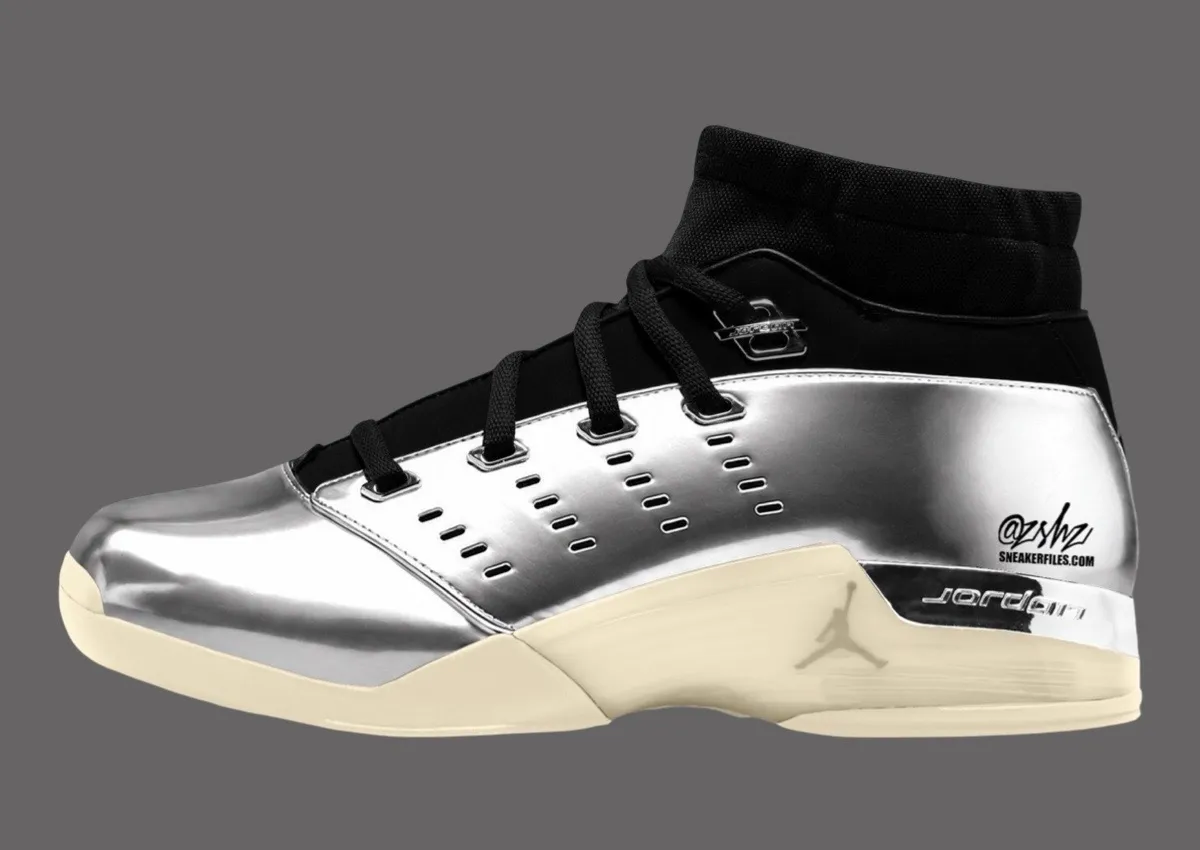 Air Jordan 17 Low “Metallic Silver” Releases Spring 2027