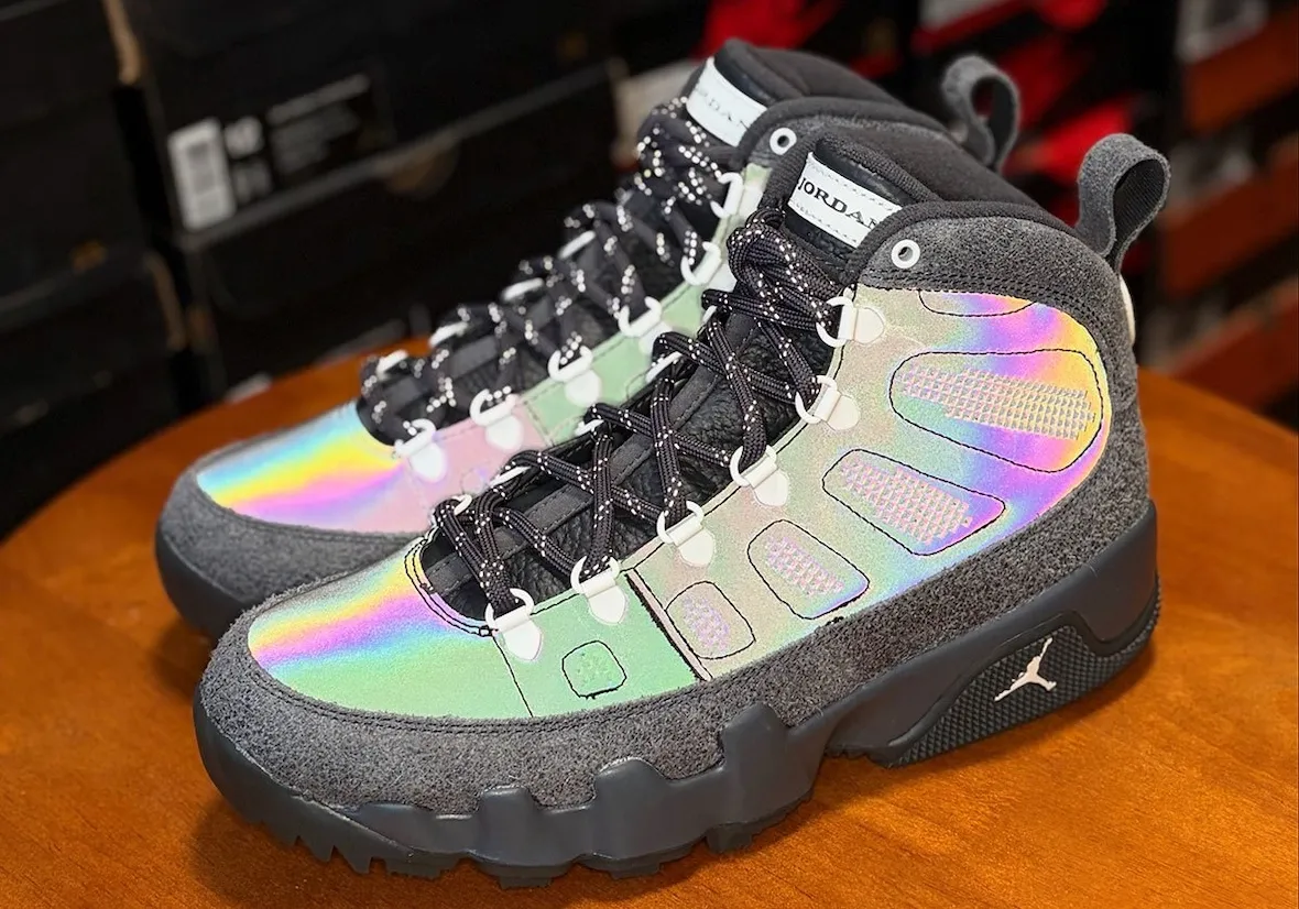 Air Jordan 9 Boot “Iridescent” Releases Holiday 2026