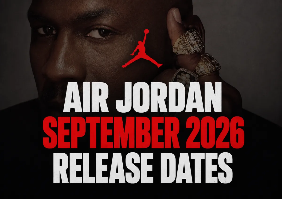 Air Jordan September 2026 Release Dates