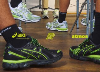 Albino & Preto x atmos x ASICS Gel-Kayano 12.1 Pack Honors Jiu-Jitsu