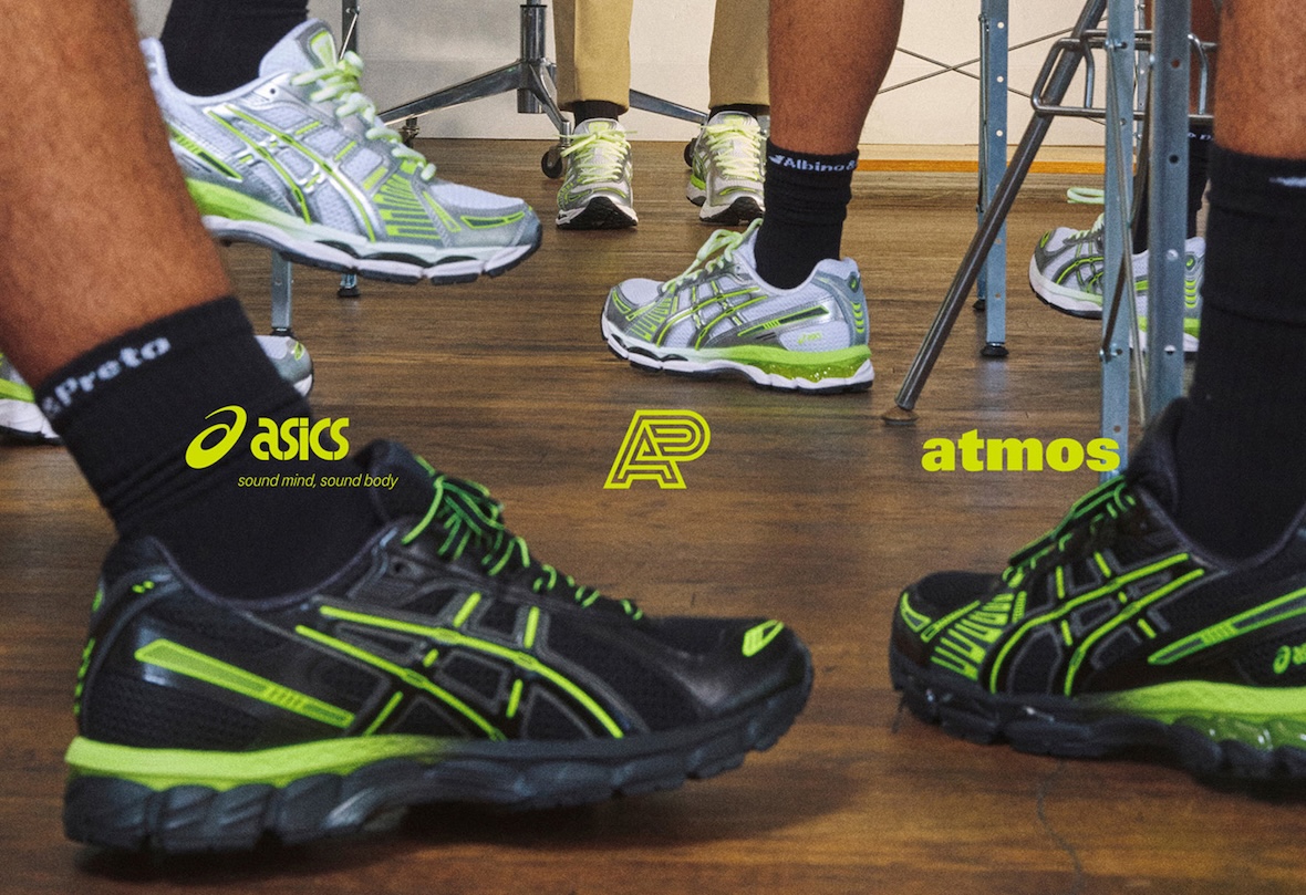 Albino & Preto x atmos x ASICS Gel-Kayano 12.1 Pack Honors Jiu-Jitsu