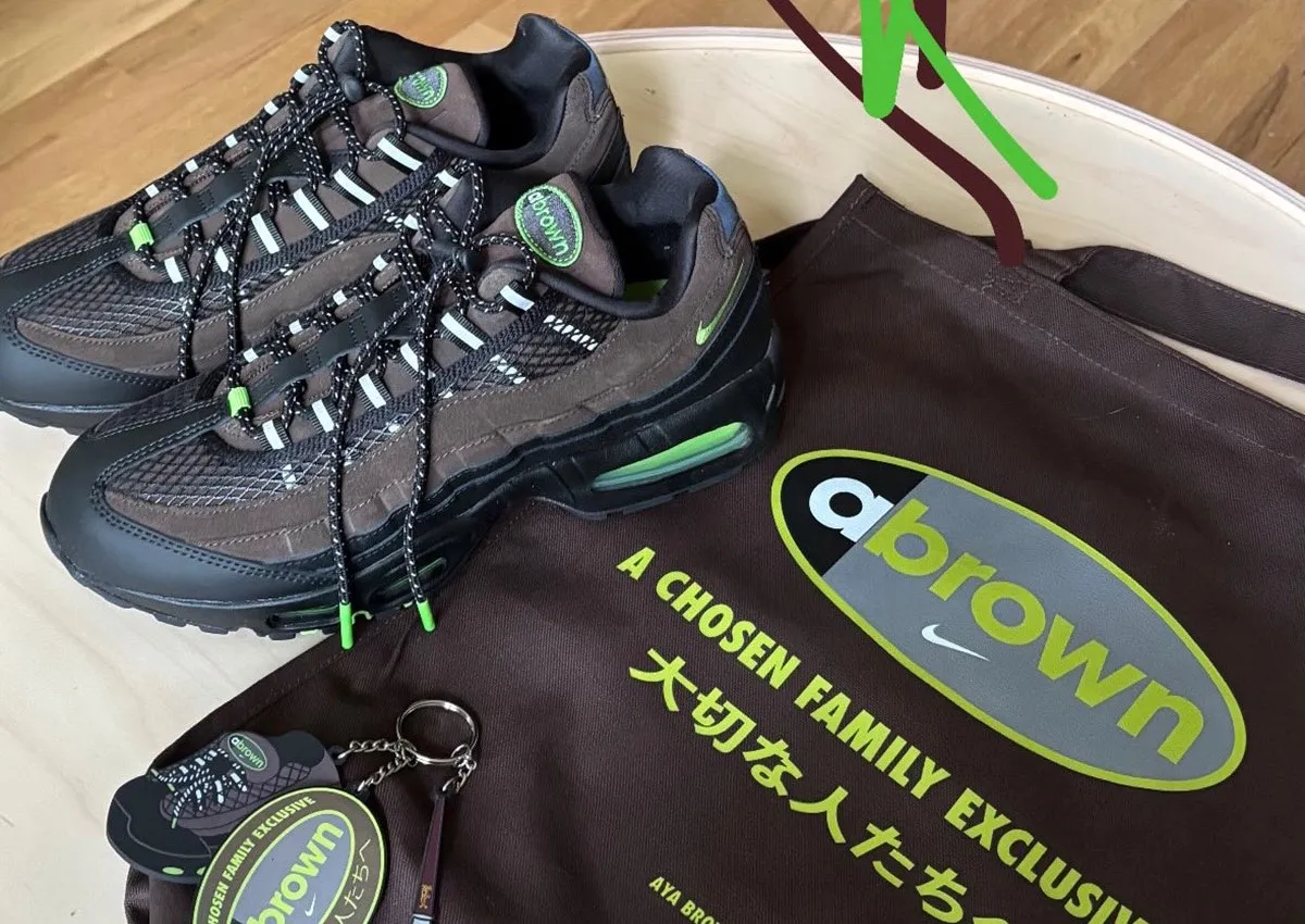 Aya Brown’s Nike Air Max 95 Is Limited to Just 200 Pairs