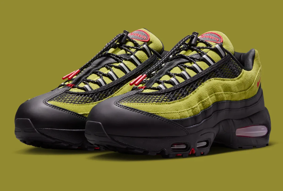 Official Photos of the Aya Brown x Nike Air Max 95 “Atomic Green”