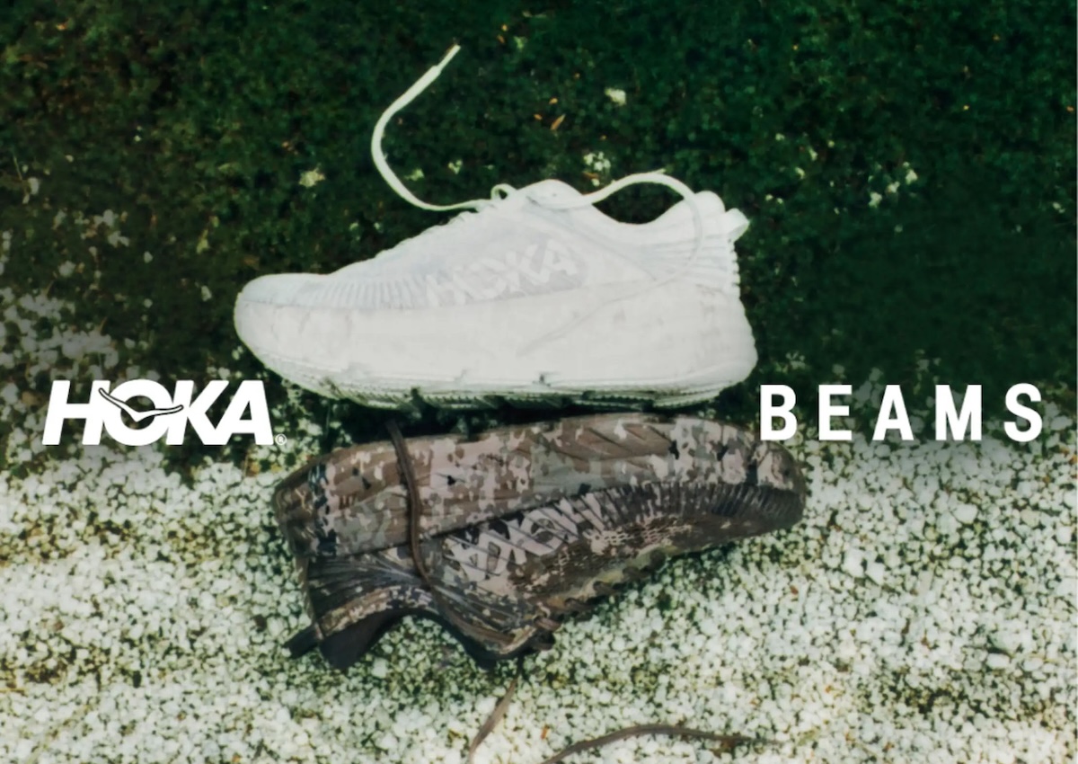 BEAMS x HOKA Bondi 7 “Camo Pack” Releases August 14th