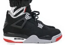 Air Jordan 4 “Bred” 2026 On-Feet Photos