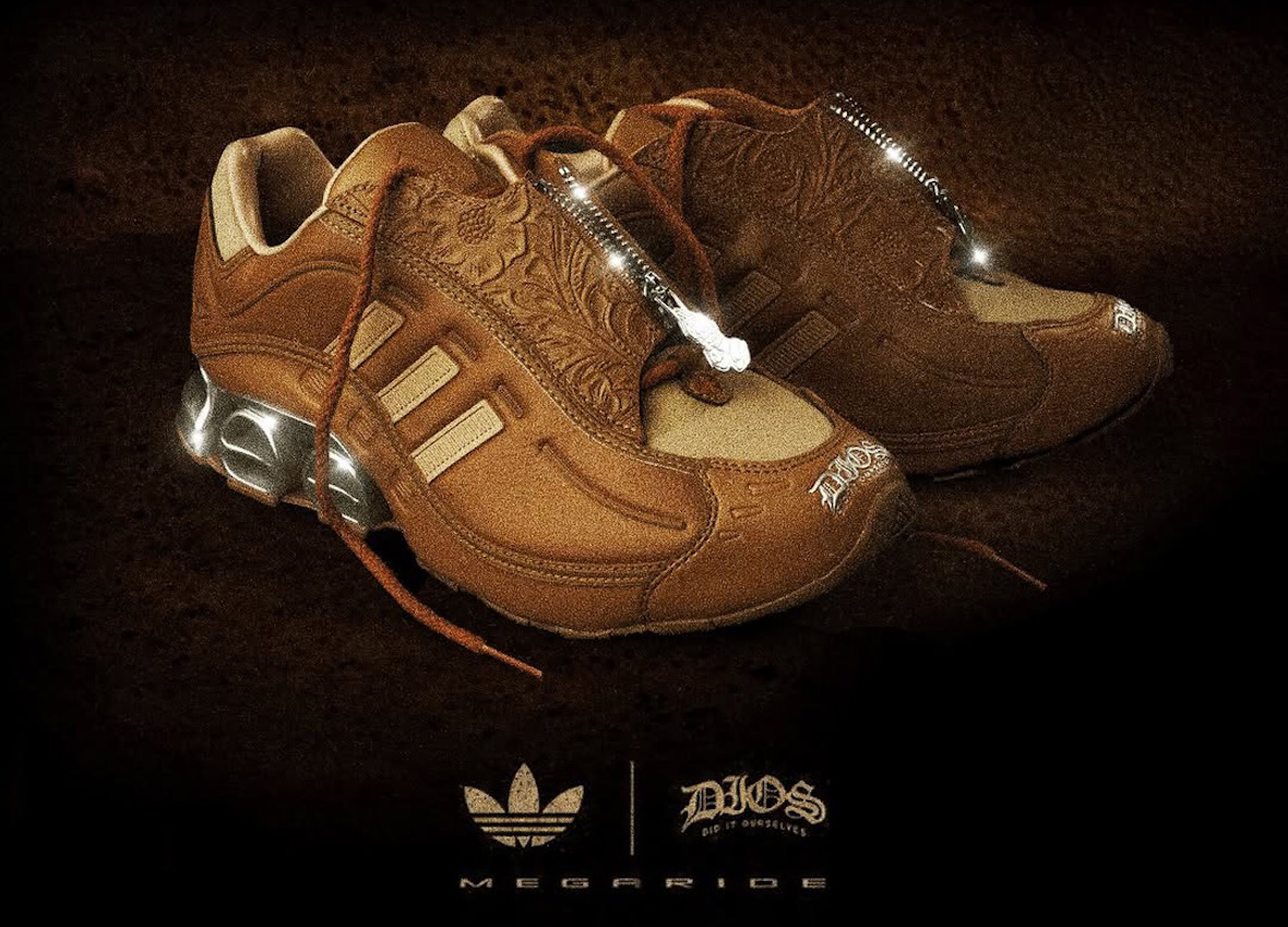 DIOS x adidas Megaride Friends and Family Comes Free With $50 Purchase