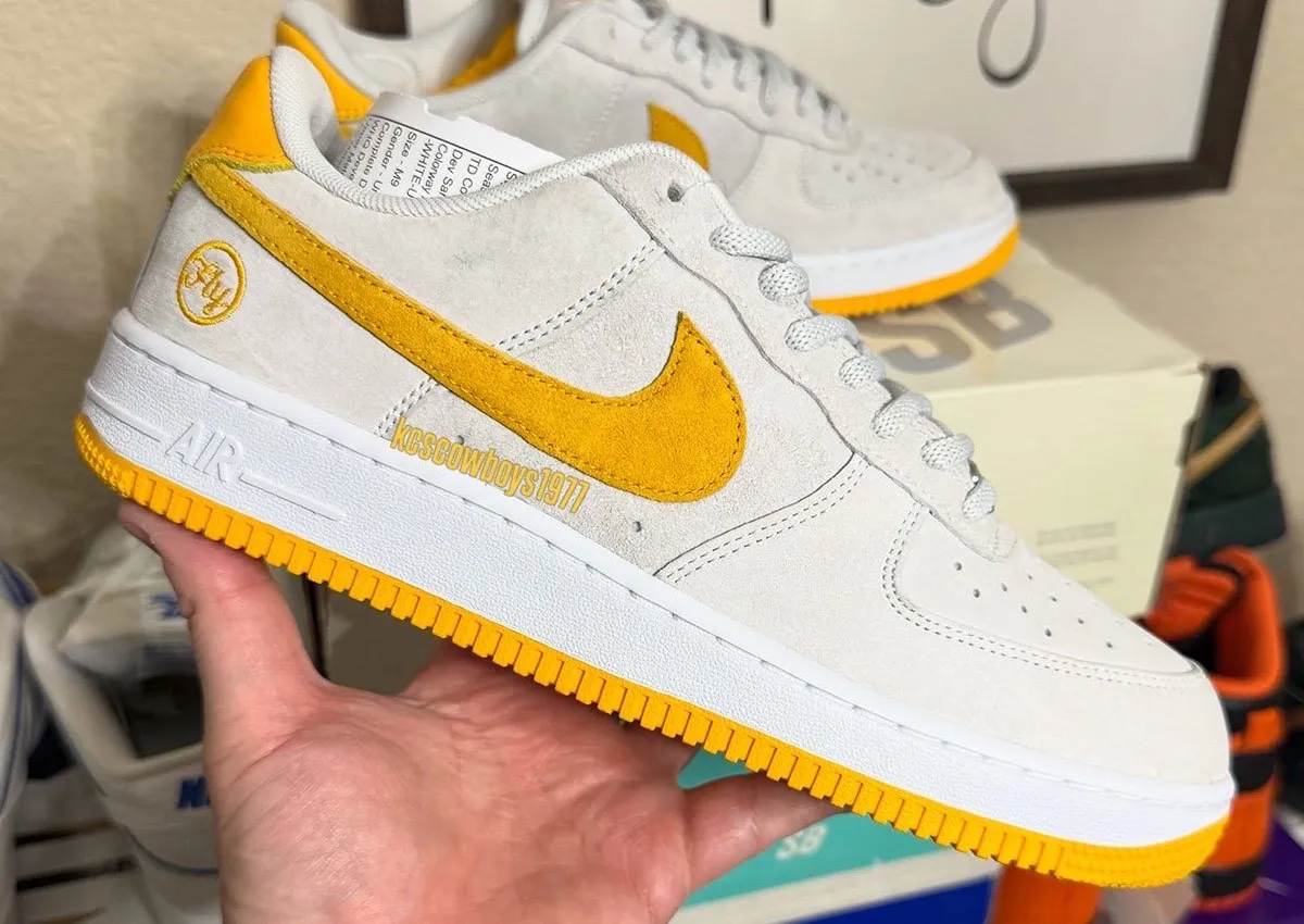 Detailed Look at the Fly Streetwear x Nike SB Air Force 1 Low “University Gold”