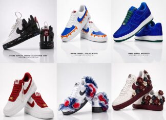 Harlem Fashion Row Turns the Nike Air Force 1 Into a Charity Art Project