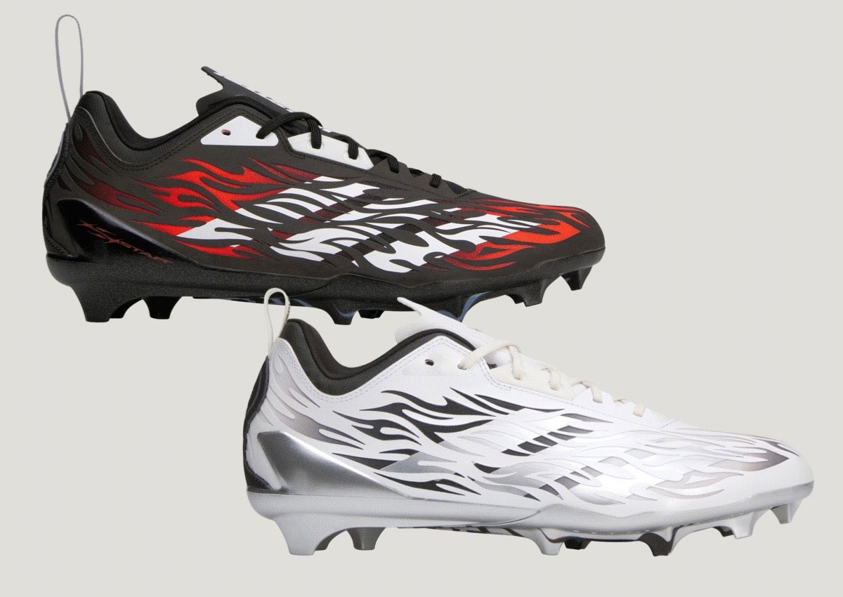 Hellstar Turns the adidas Adizero Electric II Into a Flame-Covered Football Cleat