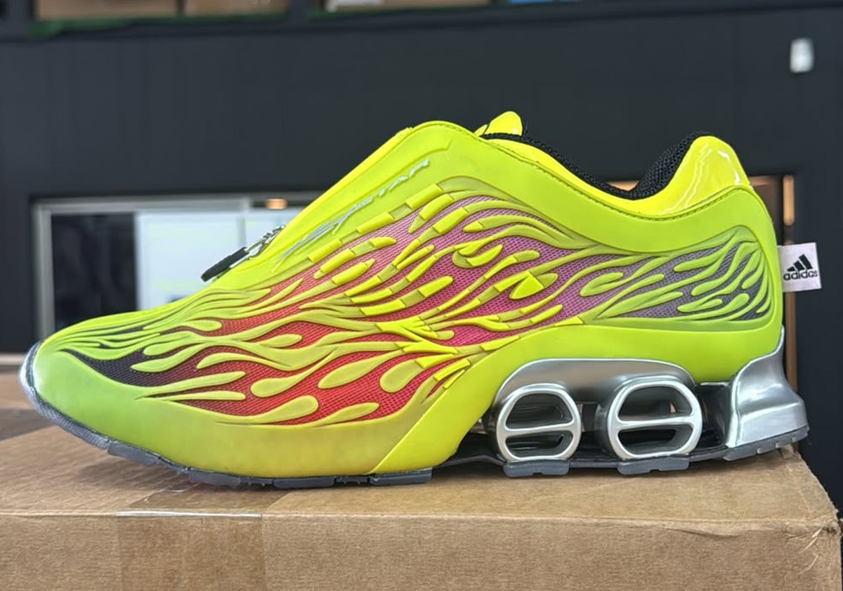 Hellstar’s “Neon Yellow” adidas Megaride S2 Stays Friends & Family