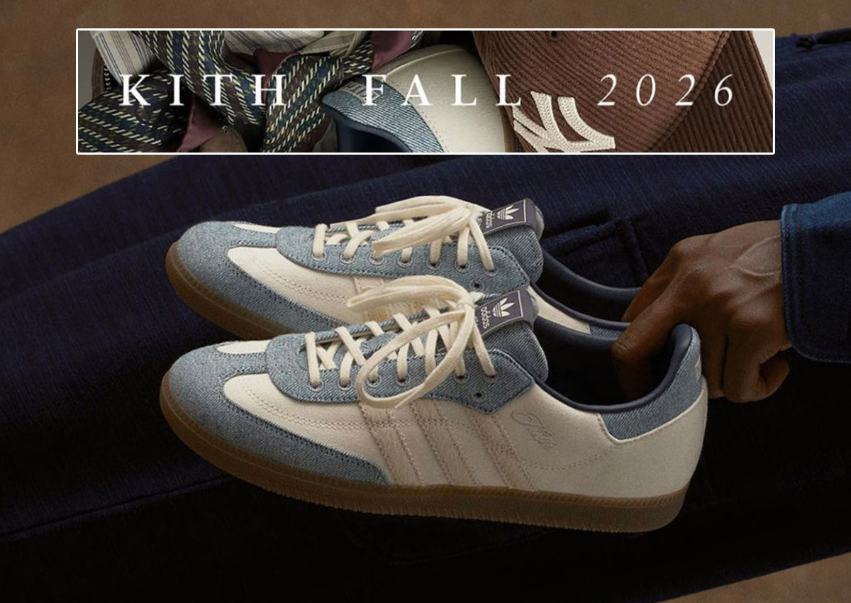 Kith x adidas Samba “Denim” Debuts in Fall 2026 Lookbook