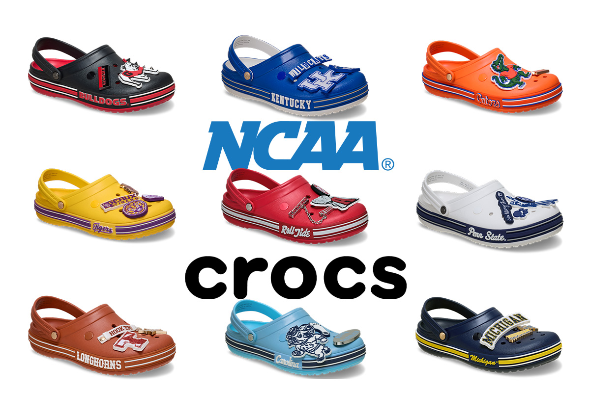 Crocs Releasing NCAA Collection For Fall 2026