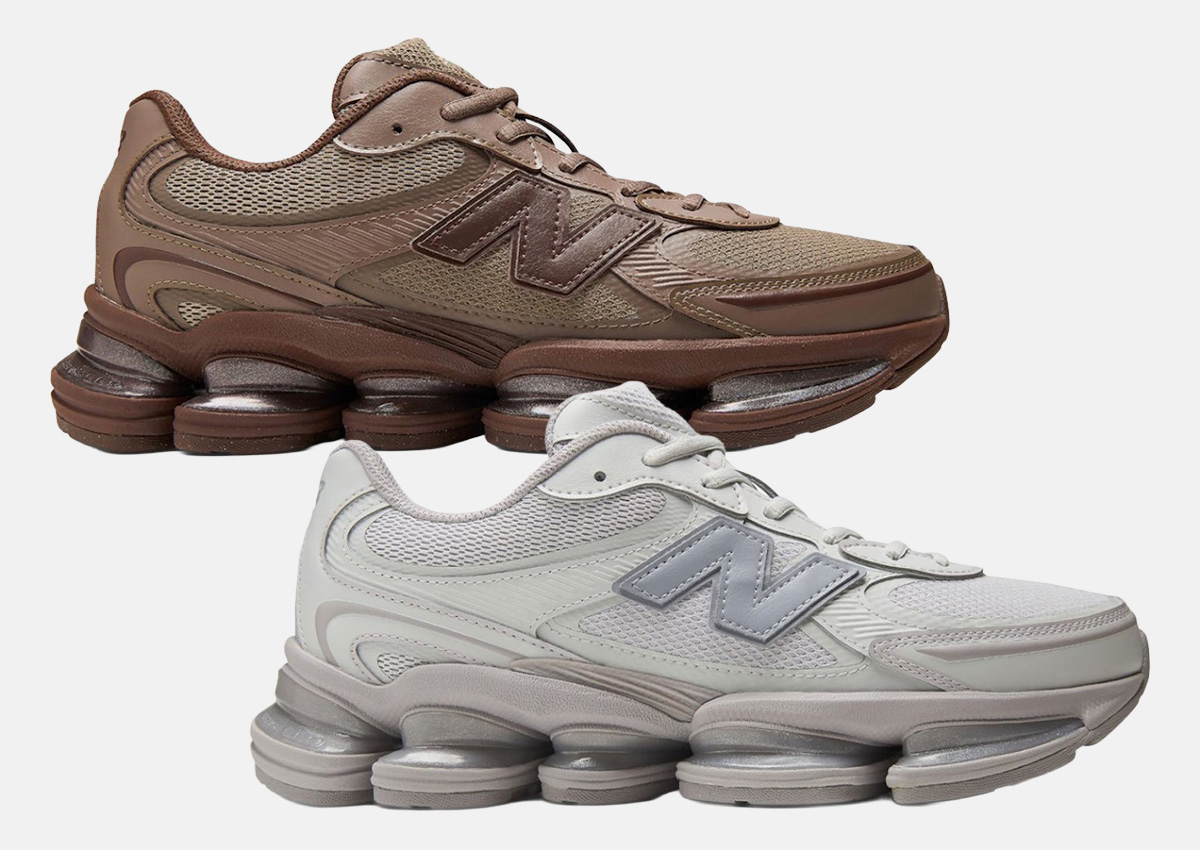 New Balance 2000 Returns in Leather and Mesh