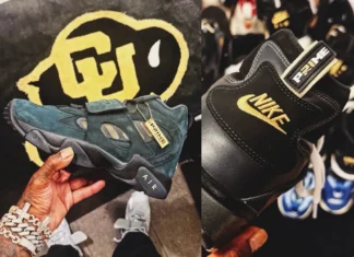 Deion Sanders Reveals New Nike Air Diamond Turf “Colorado” PEs