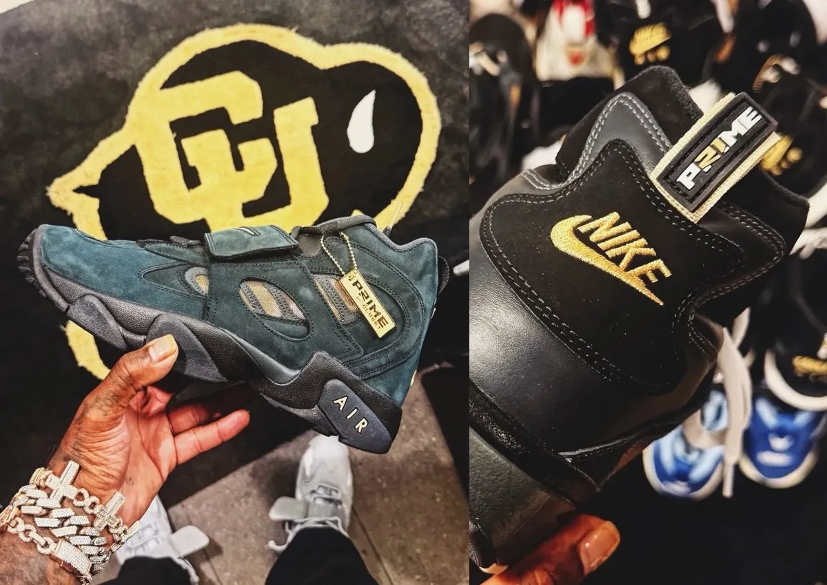 Deion Sanders Reveals New Nike Air Diamond Turf “Colorado” PEs