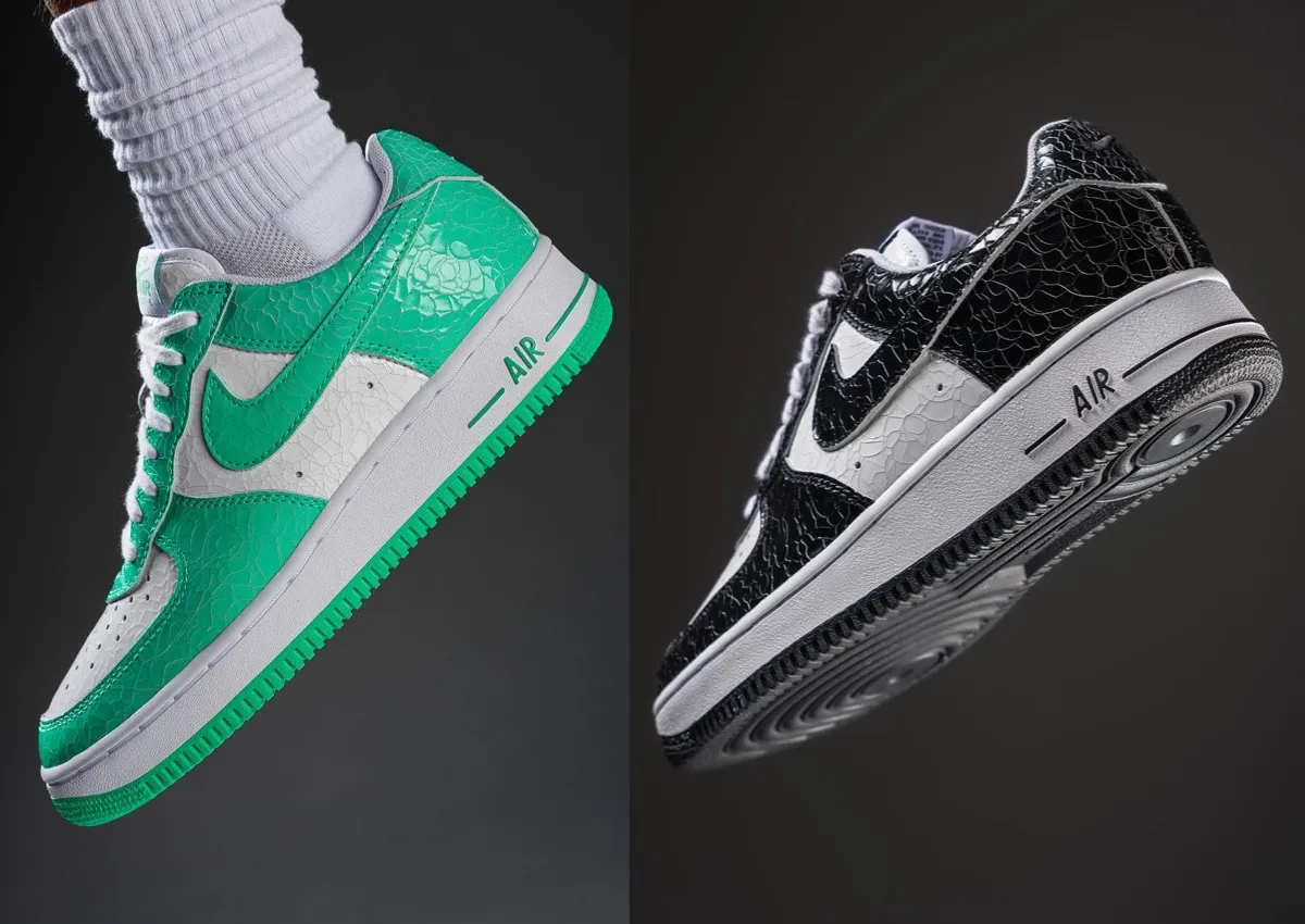 Nike Unveils Air Force 1 ’01 “Cracked Leather” Pack