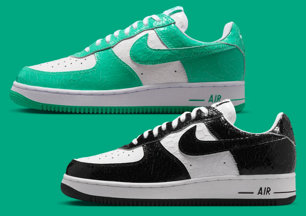 Official Photos of the Nike Air Force 1 ’01 “Cracked Leather” Pack