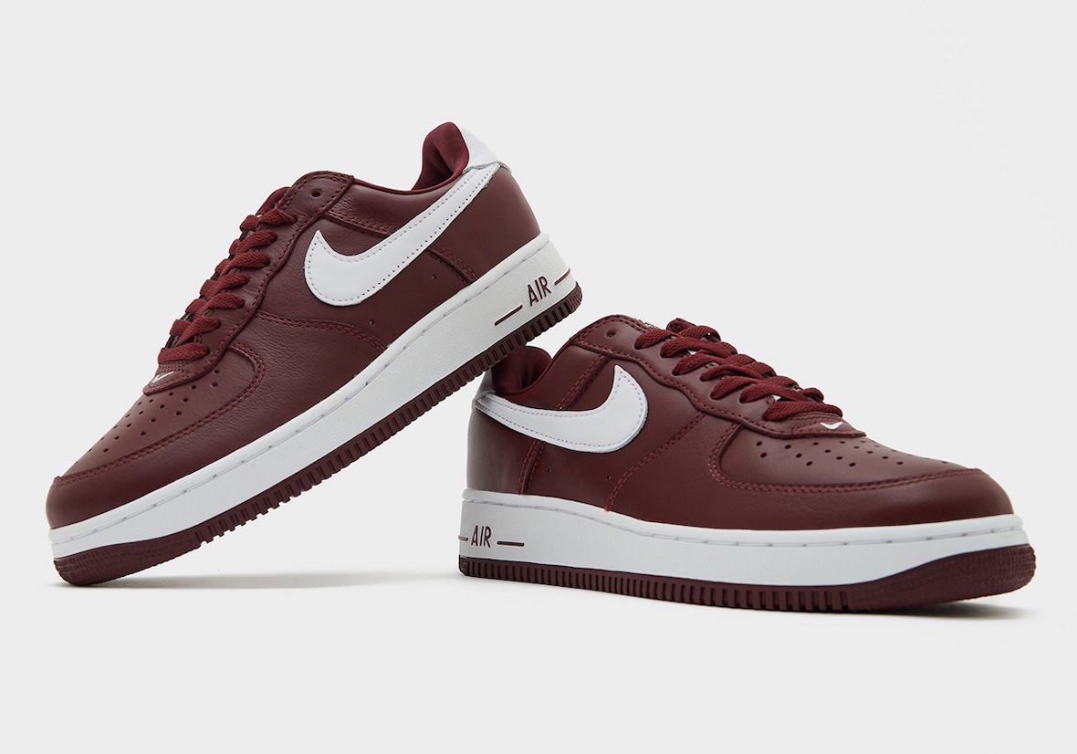 Nike Air Force 1 Low ’01 “Dark Team Red” Revives an Early-2000s Favorite