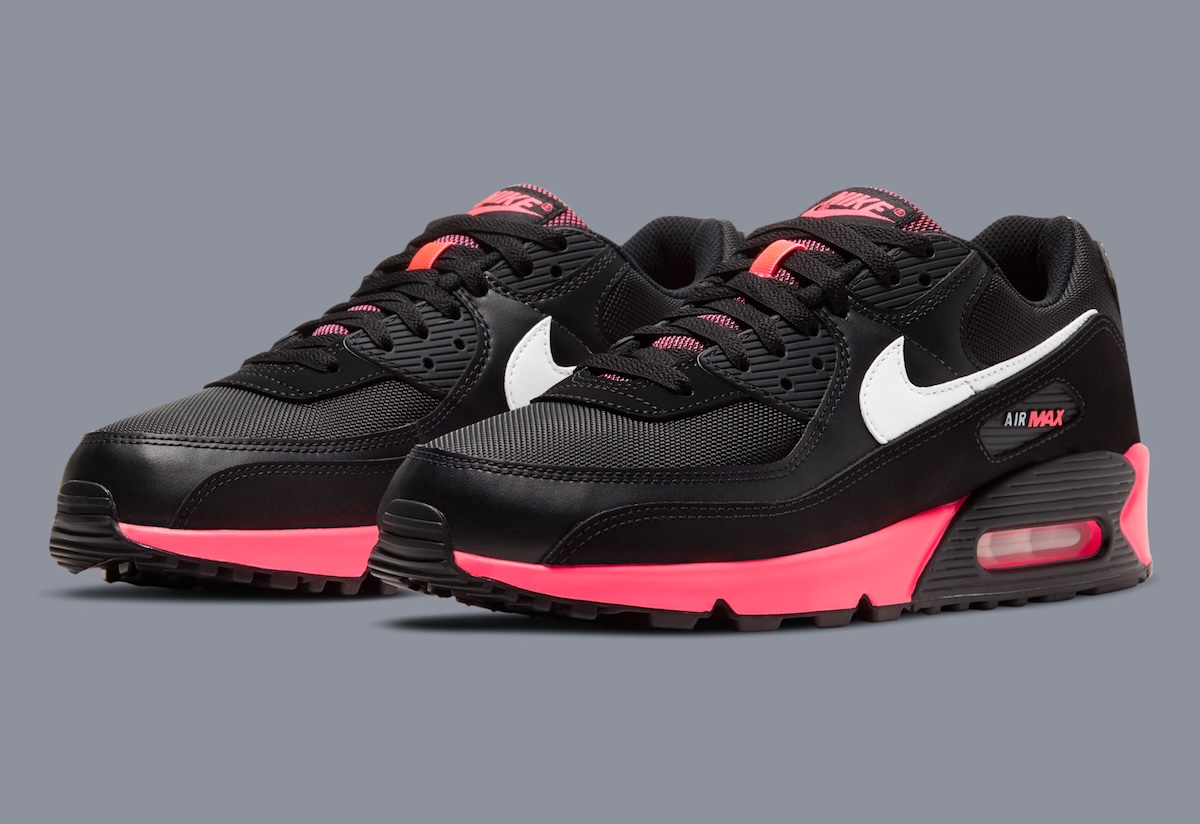 Nike Air Max 90 “Black/Racer Pink” Returns With Bold Contrast