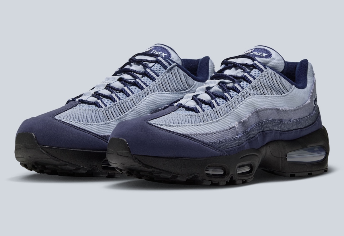 Nike Air Max 95 “Ashen Slate” Layers Up in Midnight Navy