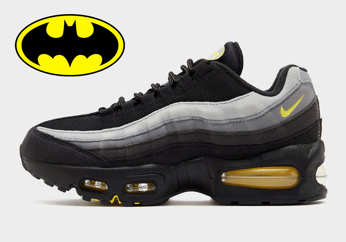 Nike Air Max 95 Big Bubble “Batman” Comes Out of the Shadows
