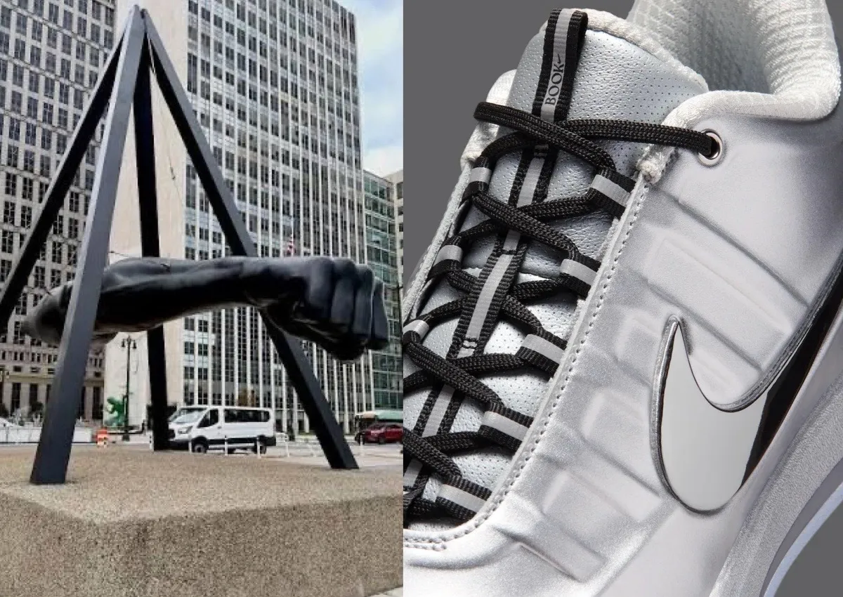 Nike Book 2 “Iron Fist” Draws From Detroit’s Joe Louis Monument