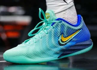 Caitlin Clark Debuts Nike Caitlin 1 “Teal Fade”
