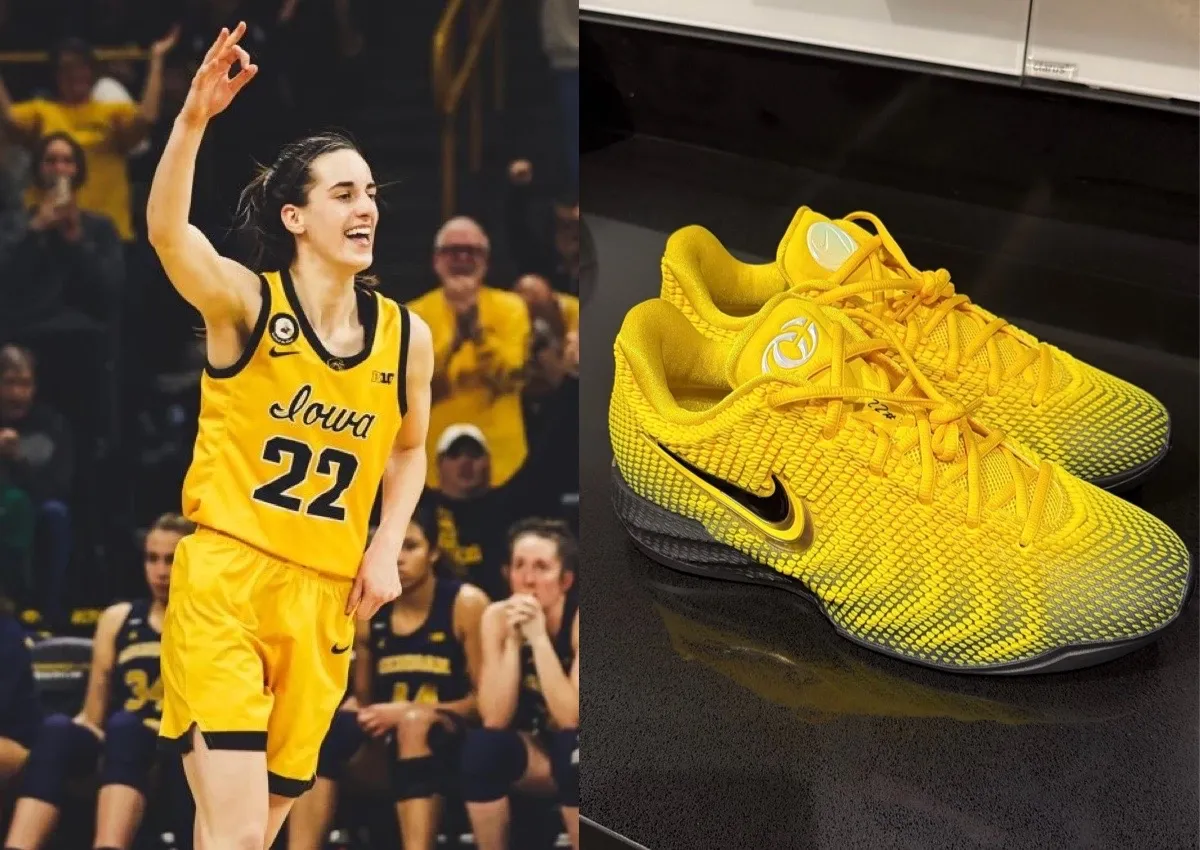 Caitlin Clark Debuts Nike Caitlin 1 “Iowa Hawkeyes” PE