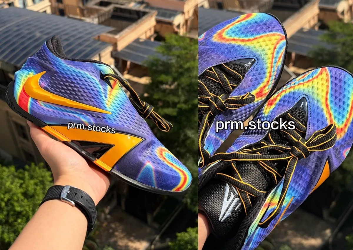 Nike Ja 4 “Radar” Takes On a Thermal Heat Map Look