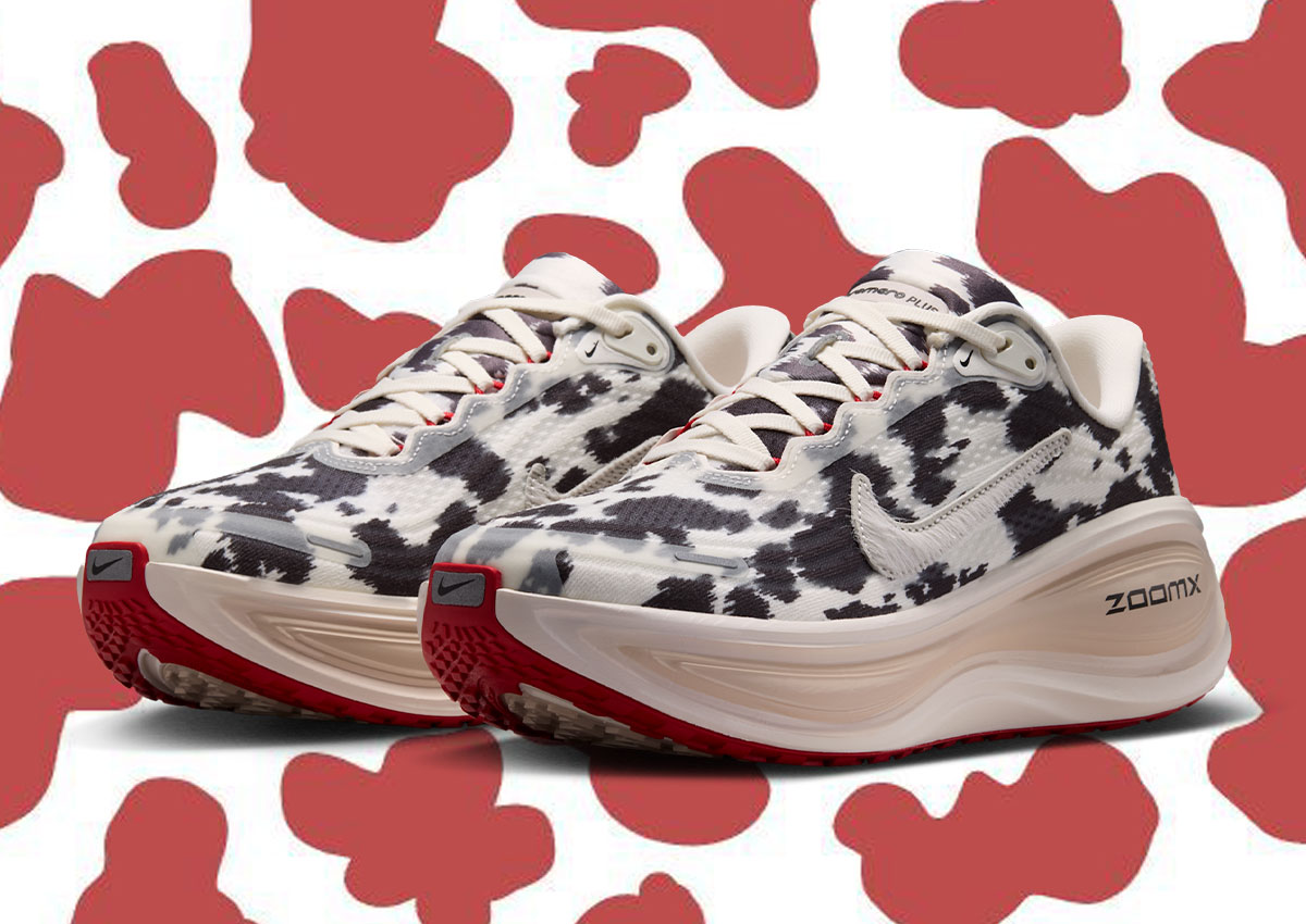 Nike Vomero Plus “Cow Print” Brings the Farm to Running Shoes