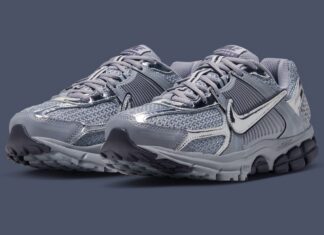 Nike Zoom Vomero 5 “Gridiron” Goes Heavy With Chrome