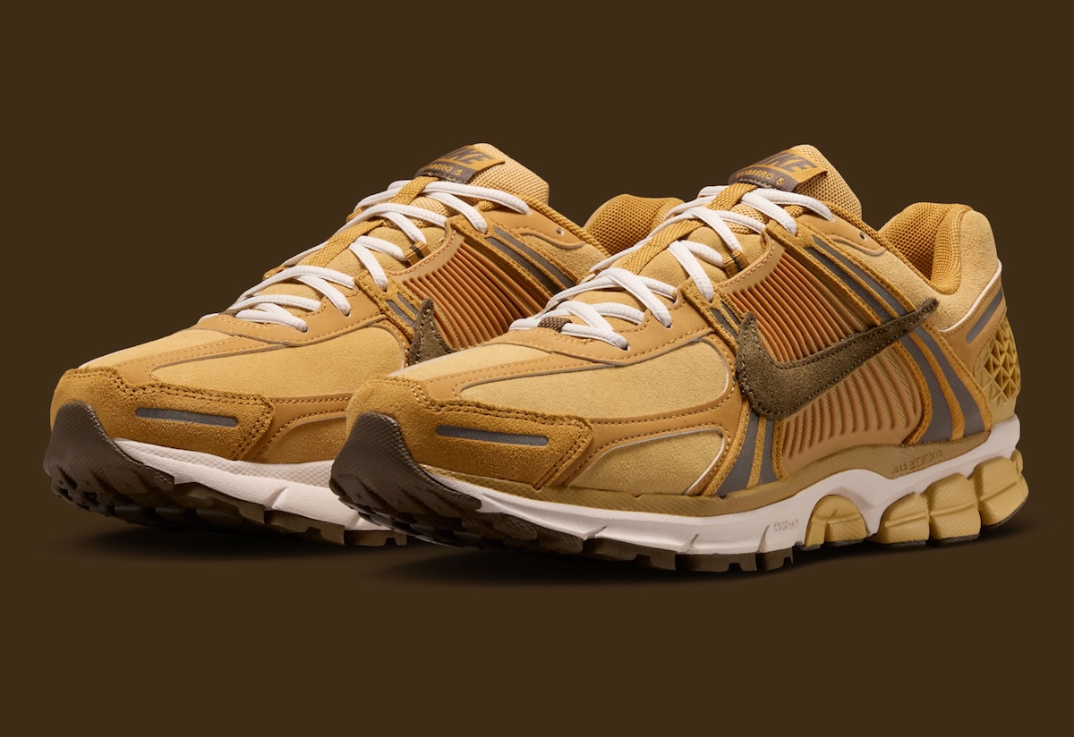 Nike Zoom Vomero 5 SE “Wheat Gold” Goes Suede