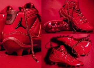 Oklahoma Sooners Reveal All-Red Air Jordan 11 Football Cleats