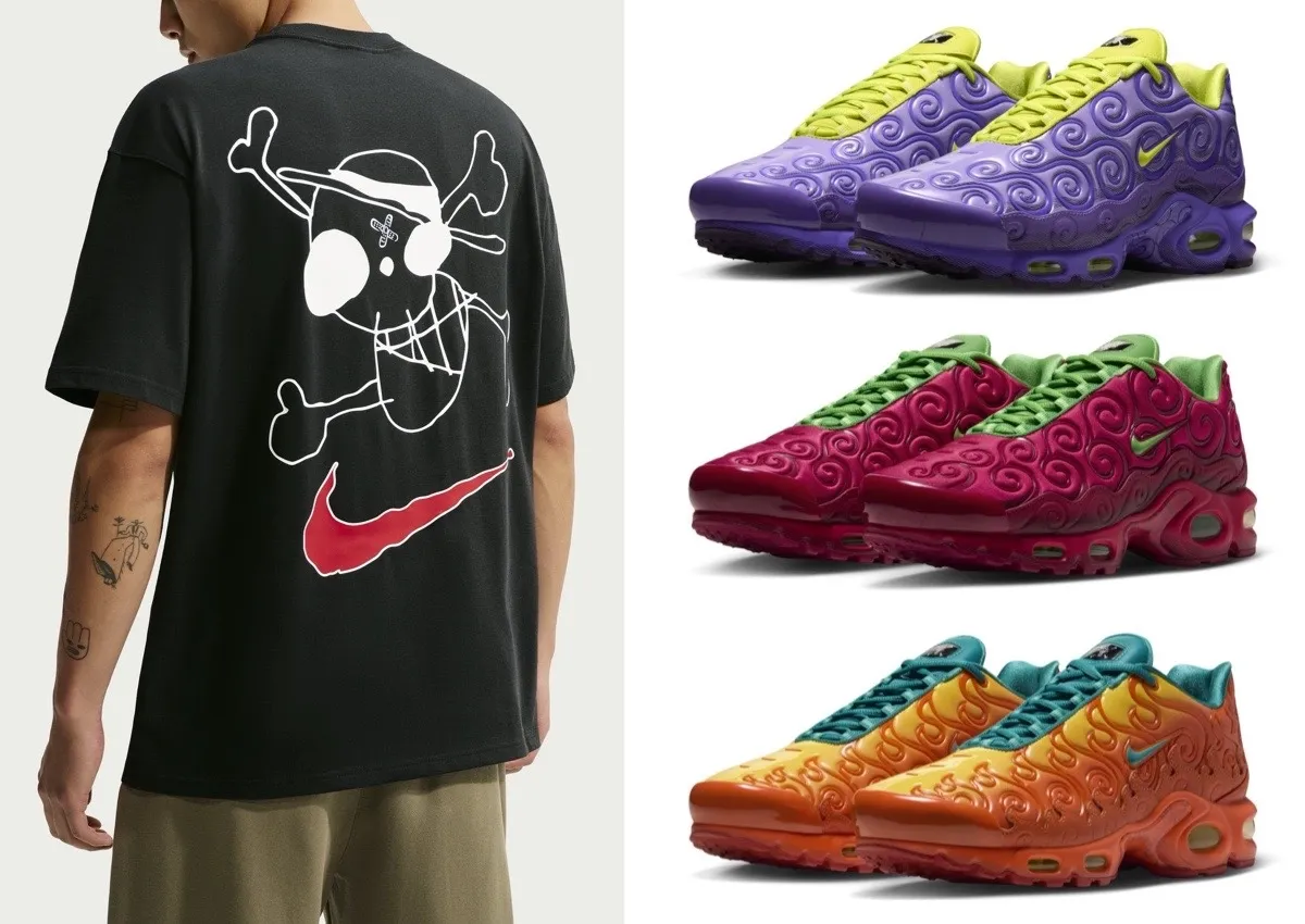 One Piece x Nike Air Max Plus “Devil Fruits” Collection Releases September 2026