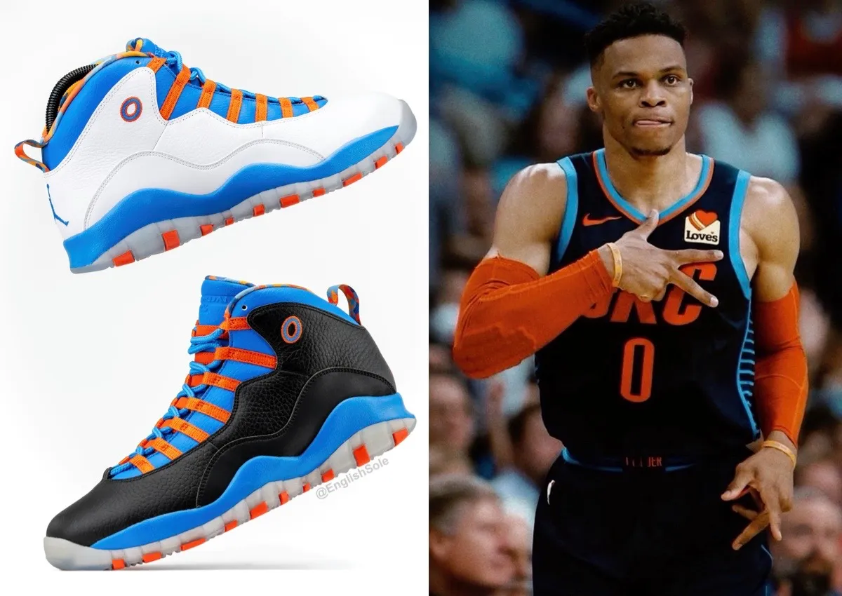 Russell Westbrook’s Air Jordan 10 “OKC” Pack From 2014
