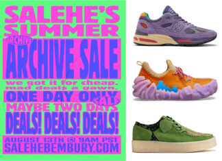 Salehe Bembury Restocks New Balance, Vans and More for Day 2 Site Sale