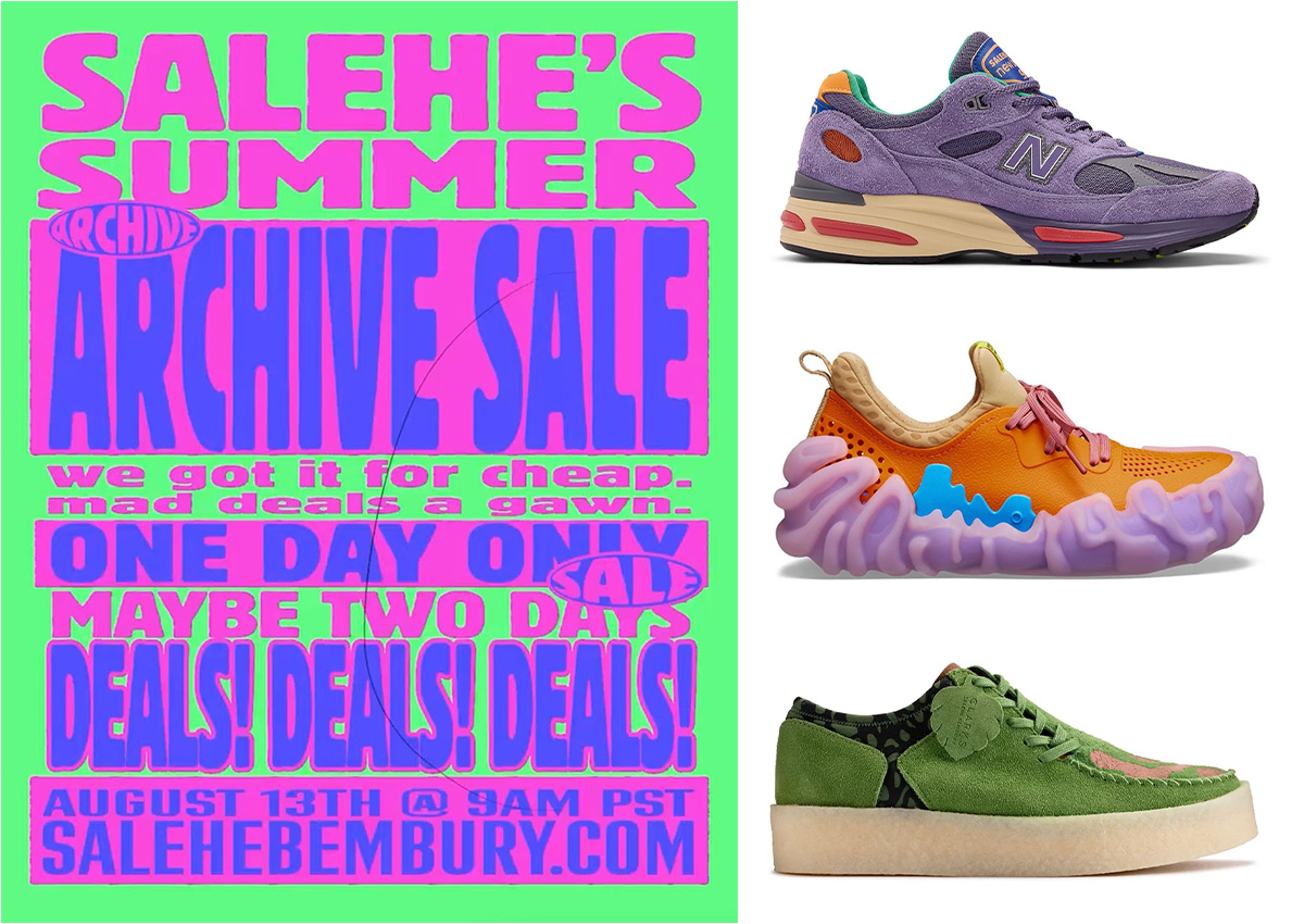 Salehe Bembury Archive Sale 2026 Is Live With Major Collabs