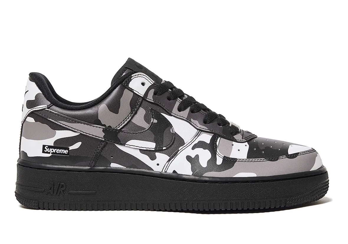 Supreme x Nike Air Force 1 Low “Camo” Releases Fall 2026
