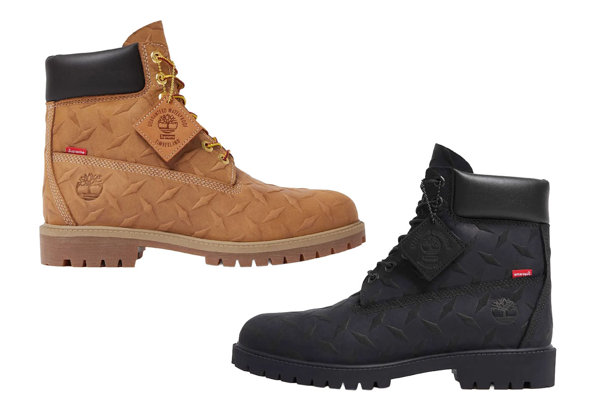 Supreme Timberland 6-Inch Boot Returns in Wheat and Black For Fall 2026