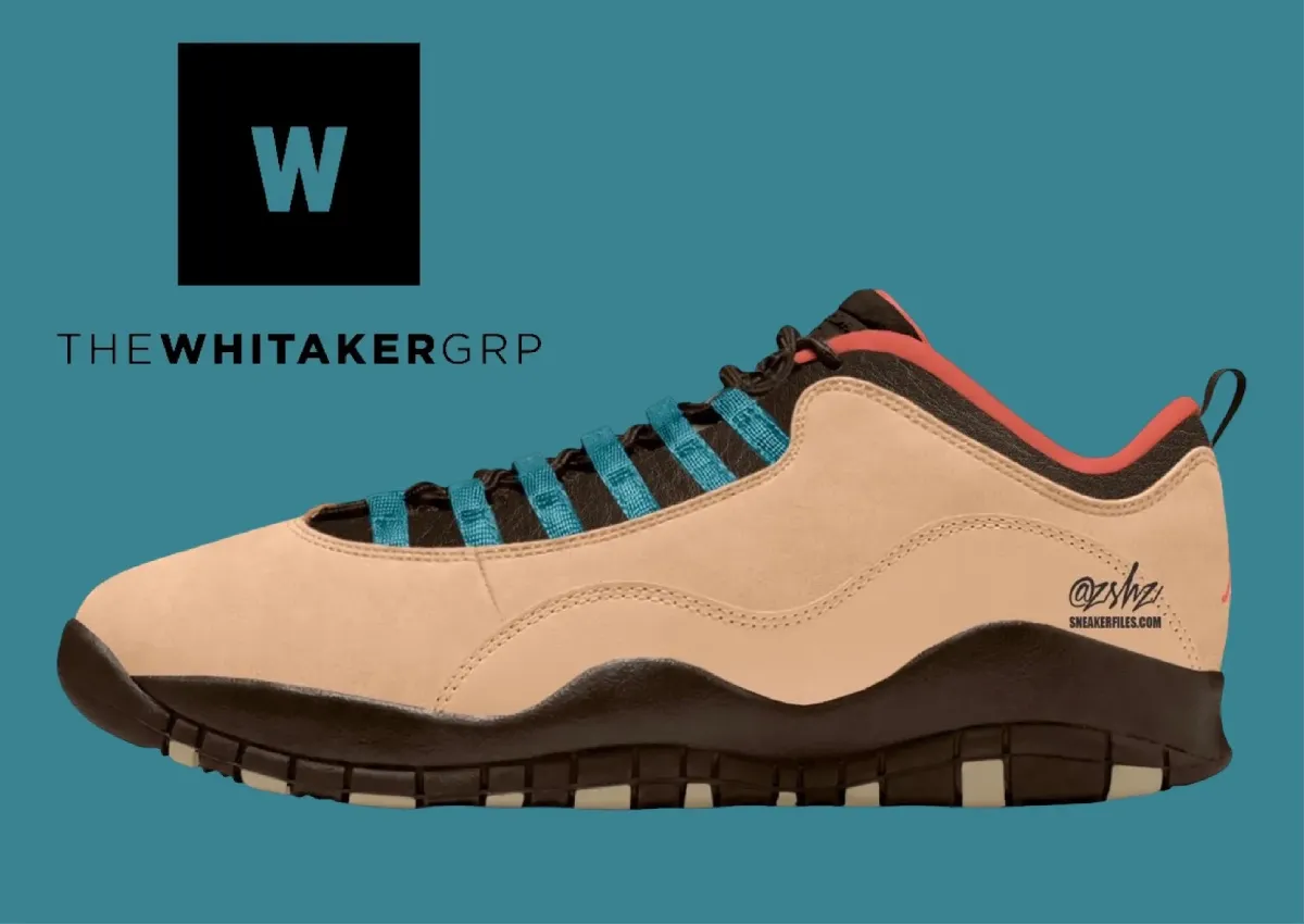 The Whitaker Group x Air Jordan 10 Low Releases Summer 2027
