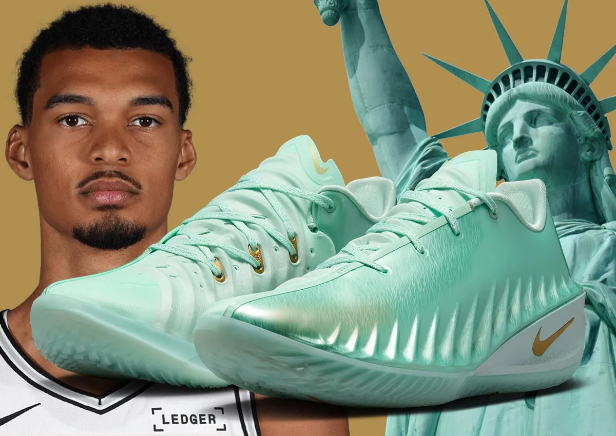 Victor Wembanyama’s Nike GT Cut 4 Takes Inspiration From Lady Liberty