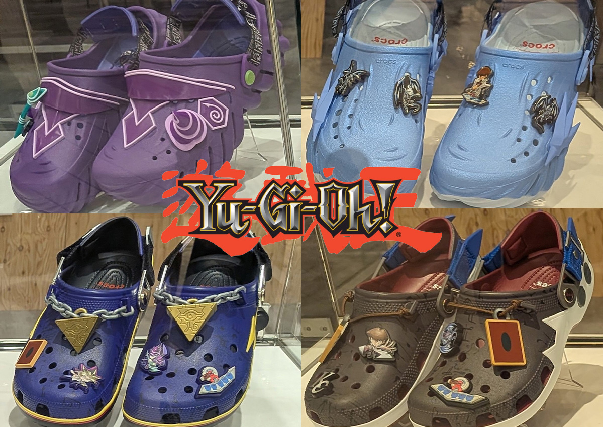 Yu-Gi-Oh! Crocs Bring Yugi, Kaiba and Blue-Eyes to Life