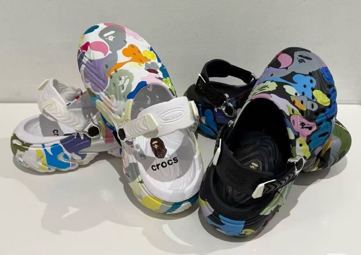 BAPE x Crocs Echo Clog 2 Covered in ABC Camo