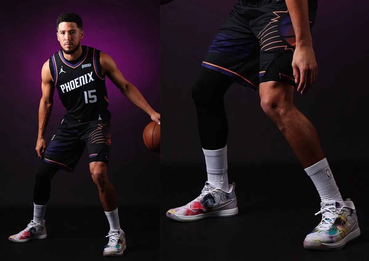 Devin Booker Debuts Futura x Nike Book 2